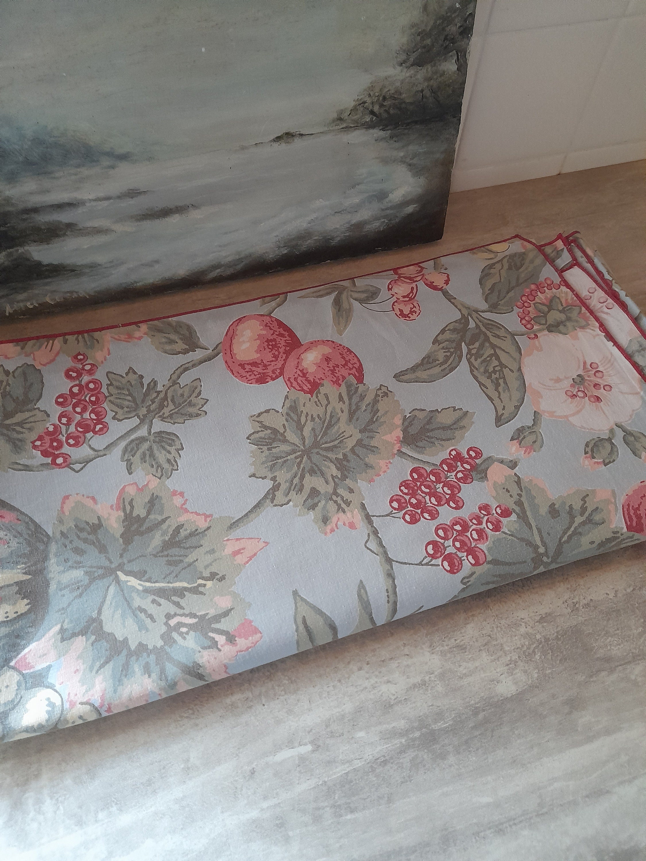 Nappe De Fruits Bleu