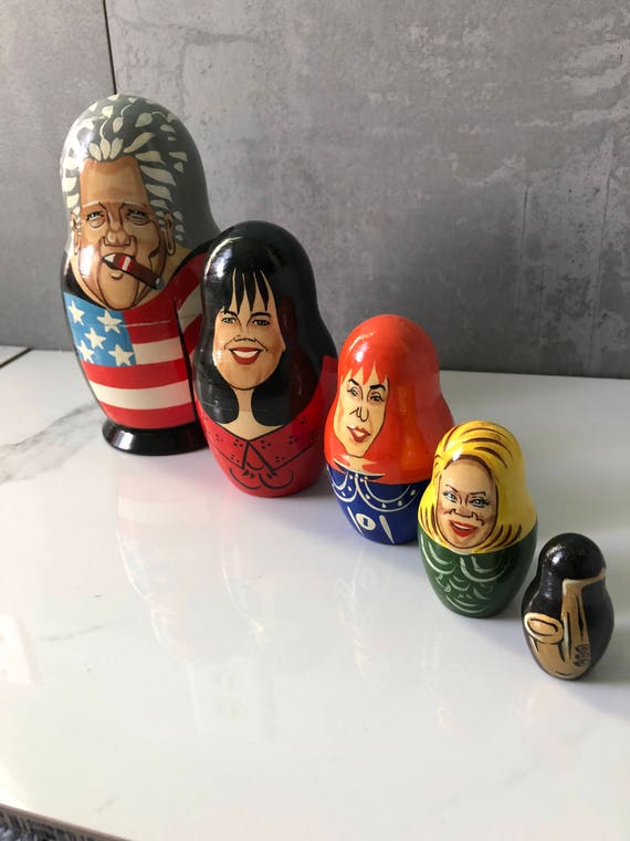 bill clinton nesting dolls