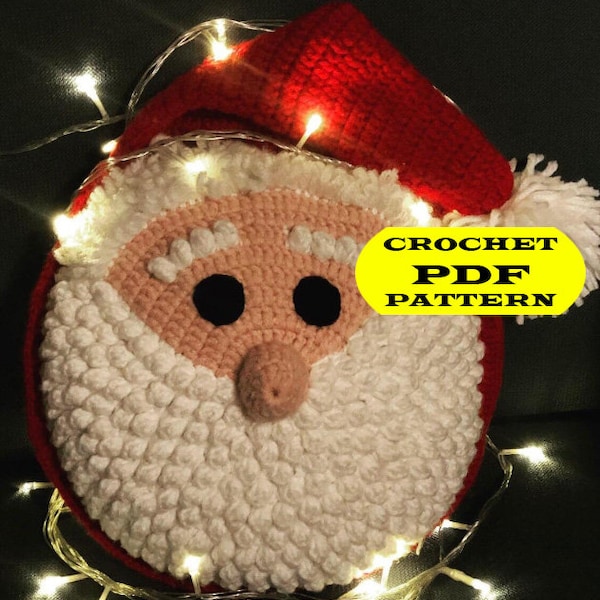 LED Light Santa Claus Cushion Cover Merry Christmas Decoration Throw Pillow Home Square Pillowcase Sofa Cushion New Year Pillow