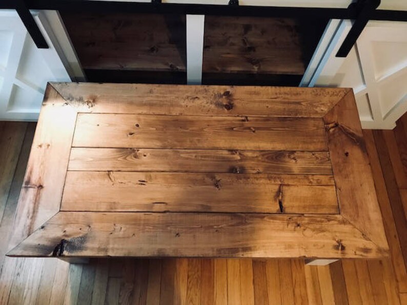 Barn Door TV Stand w/matching Coffee Table Etsy