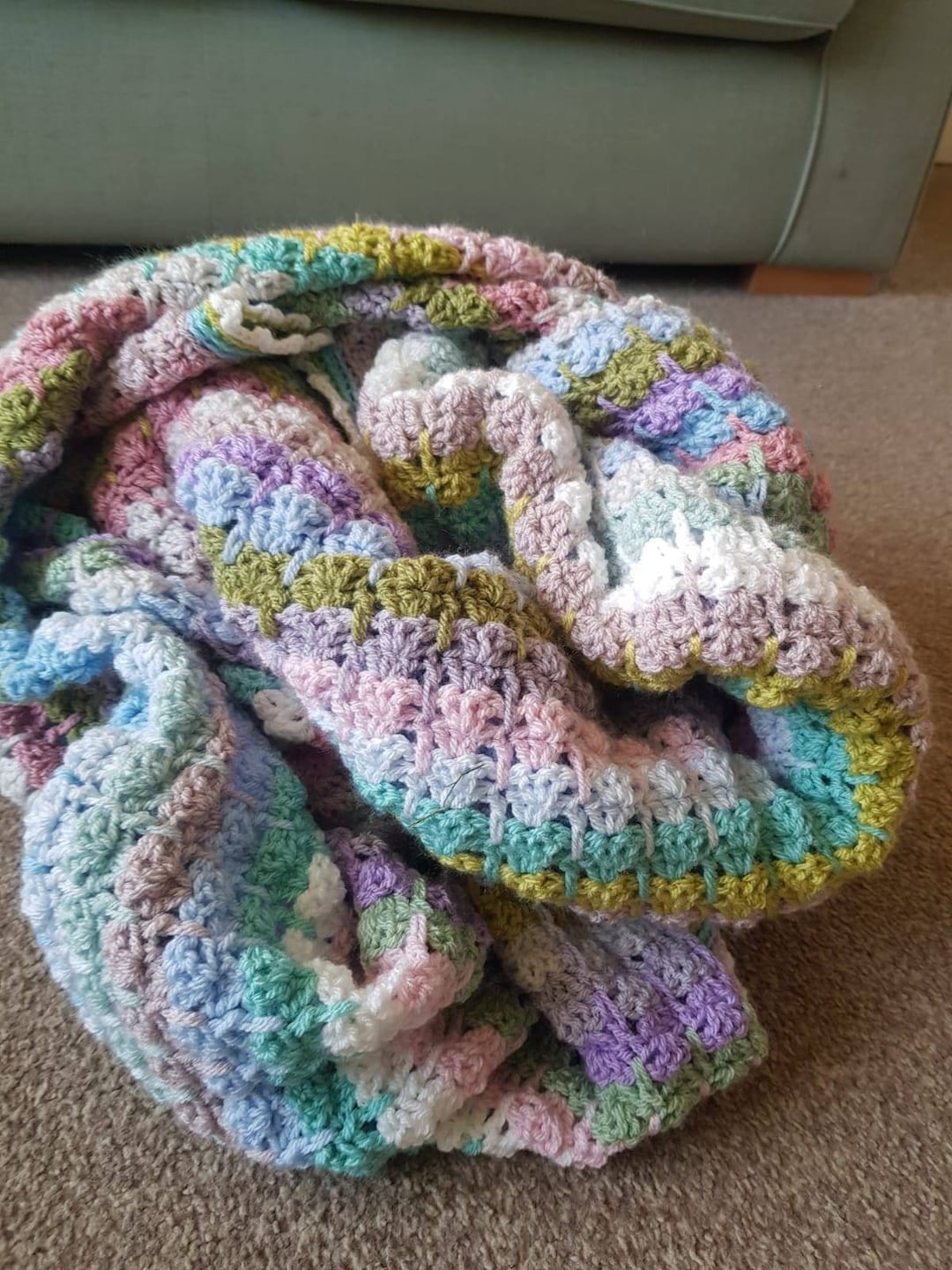 Spring Frost Attic24 Baby Blanket Attic 24 Sweet Pea Baby Blanket