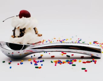 Engraved Ice Cream Scoop, Custom Name Gift for Mom