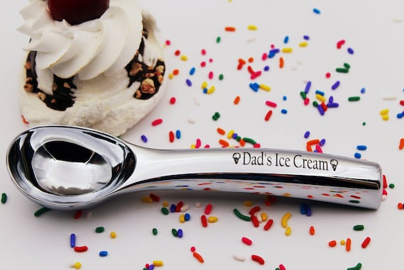 Engraved Ice Cream Scoops!