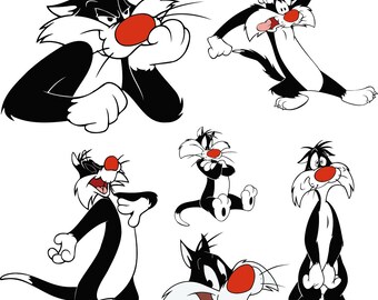sylvester cat etsy