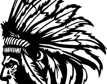 Download American indian svg | Etsy