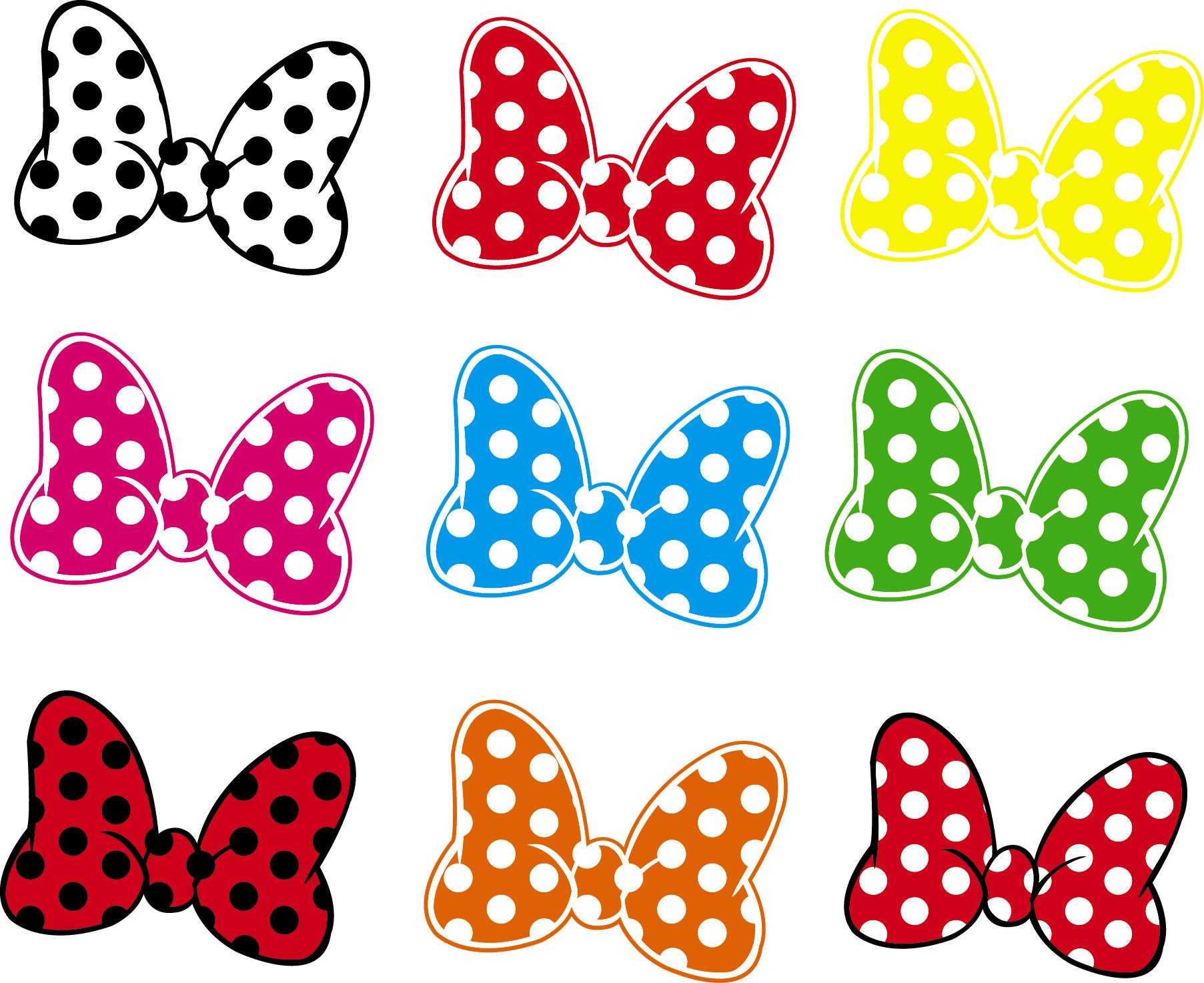 Free Free 213 Free Minnie Mouse Bow Svg For Cricut SVG PNG EPS DXF File