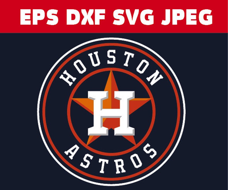 Astros Logo >> Houston Astros Logo In Svg Eps Dxf Jpg Files Instant Download Astros Logo >> Houston Astros Logo In Svg Eps Dxf Jpg Files Instant Download
