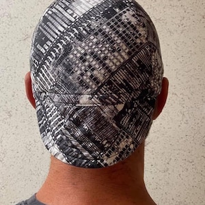 Welding Cap Sewing Pattern – 4 Panel NO Band - Reversible Comfort Fit ...