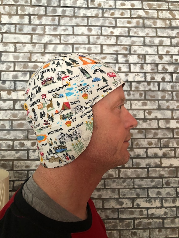 Welding Fitter Cap Sewing Pattern – Biker, Motorcycle, Construction (PDF Pattern)