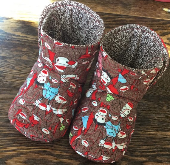 Sewcial Infant Toddler Baby Bootie Slippers Shoes Boots Sewing