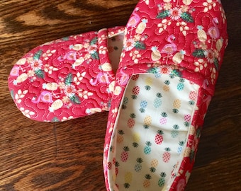 Slipper Sewing Pattern: Whole Family Sizes, Sew-A-Long Video (Instant Download)