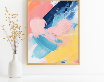 Abstract Minimal Art Print | Modern Minimalist Wall Art | Digital Download