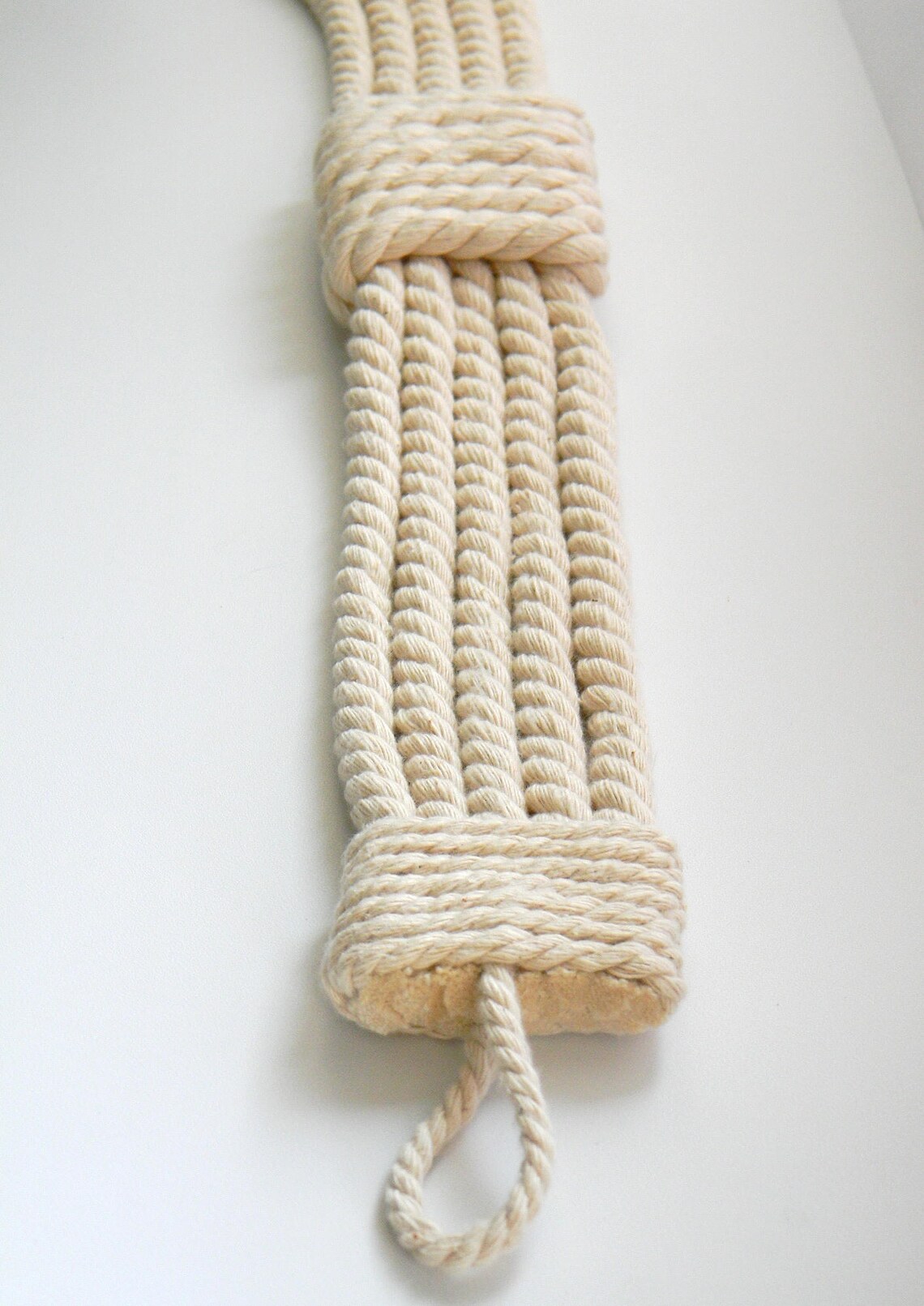 Cotton Rope Curtain Tiebacks White Ivory Tie Back Etsy