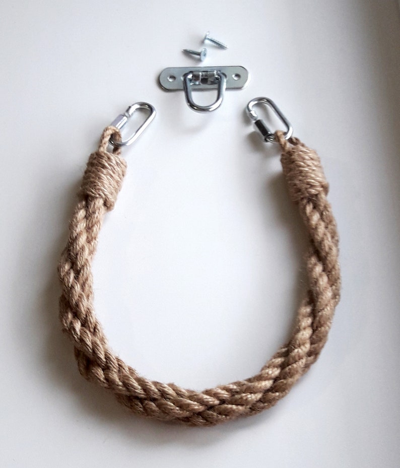 Jute Rope Toilet Paper Holder..Nautical Decor..Bathroom Etsy