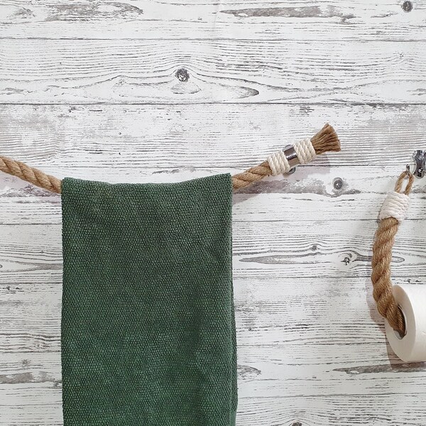 Wood Towel Rings for Bathroom Etsy