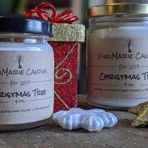 Christmas Tree Scented soy candle
