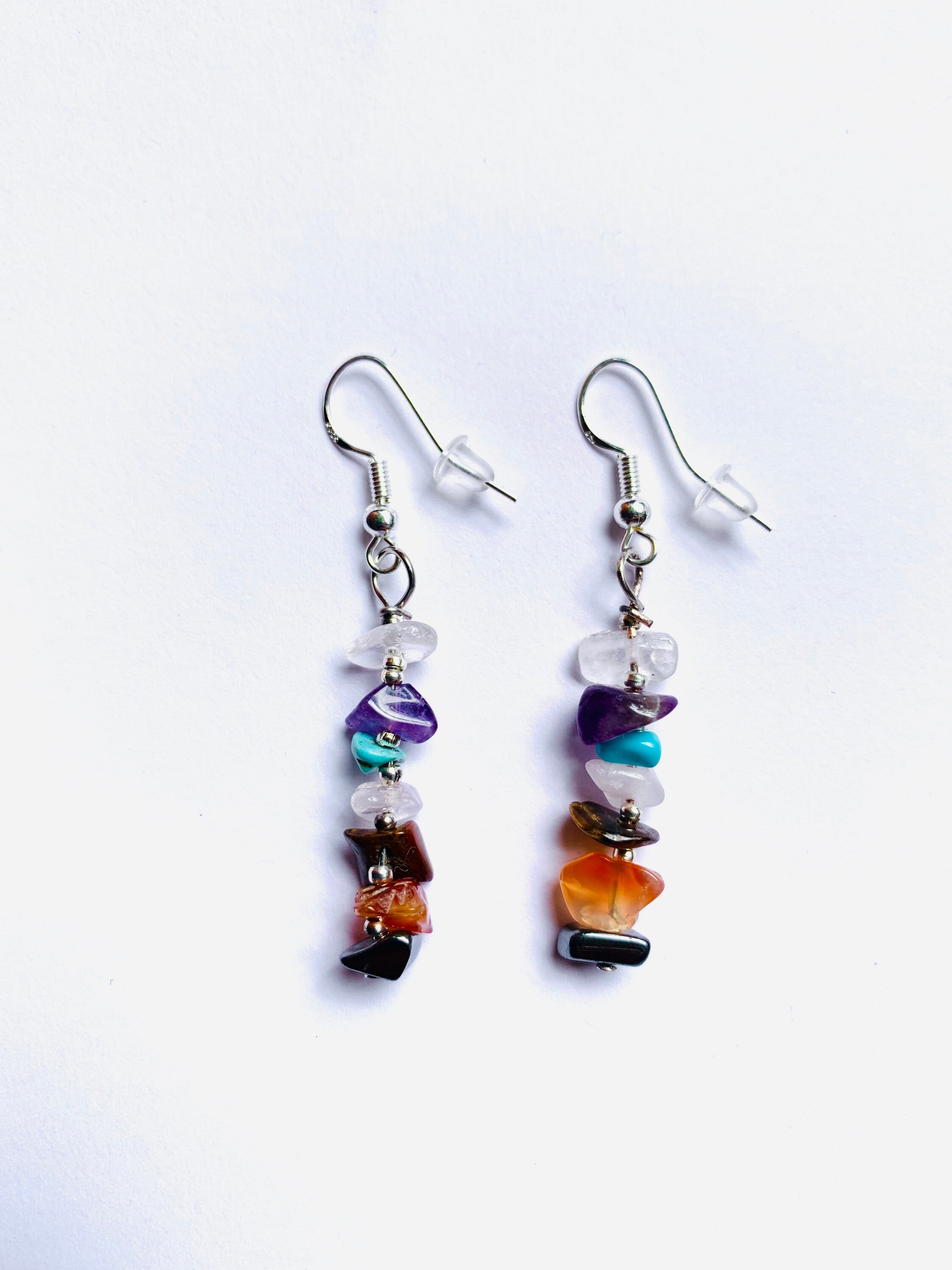 Crystal dangle earrings