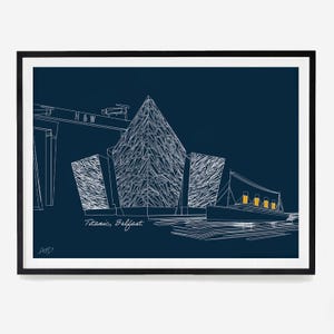 Titanic Made In Belfast Print