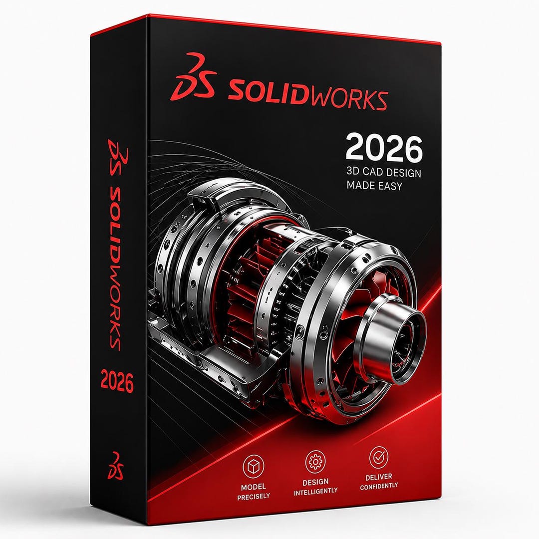 Modelling Engineering Drawings SOLIDWORKS 2026 CAD Software 3D Modeling Mechanical Design Engineering ...