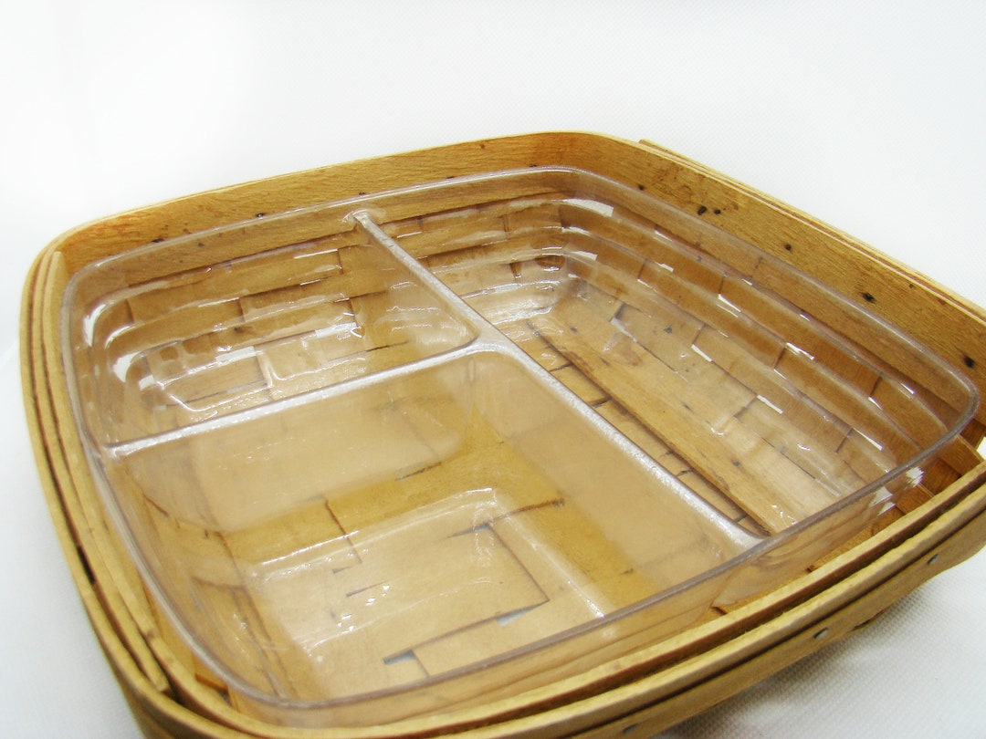 Longaberger Serving Solution Basket, Handmade Baskets, Woven Baskets