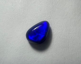 Opale Noire Naturelle D'Australie (Lightning Ridge) - 6,90 Carats, Solide, Neuf Sans Emballage