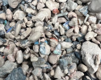 ¡El mejor tesoro australiano para la búsqueda de ópalo! - Bolsa de ópalo negro Lightning Ridge.