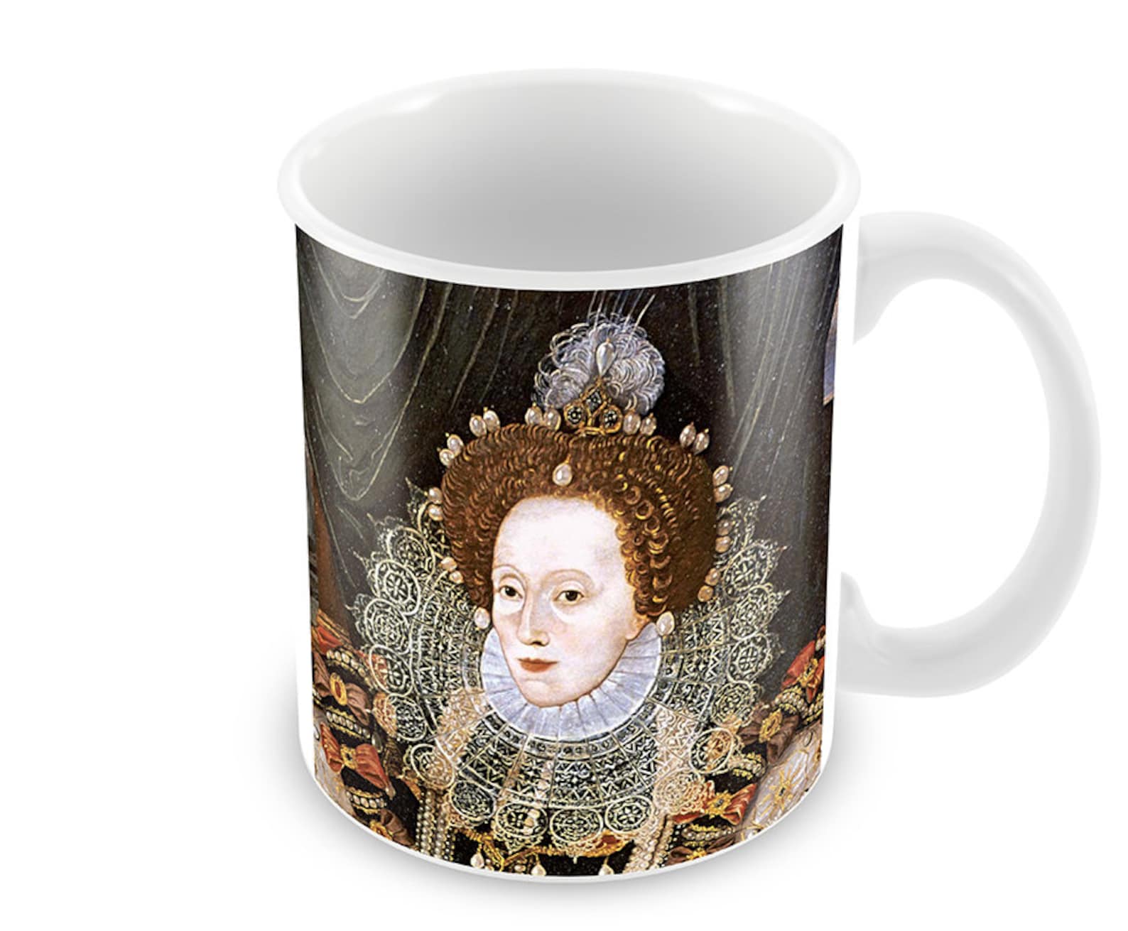 Queen Elizabeth I Ceramic Coffee Mug Free Personalisation | Etsy