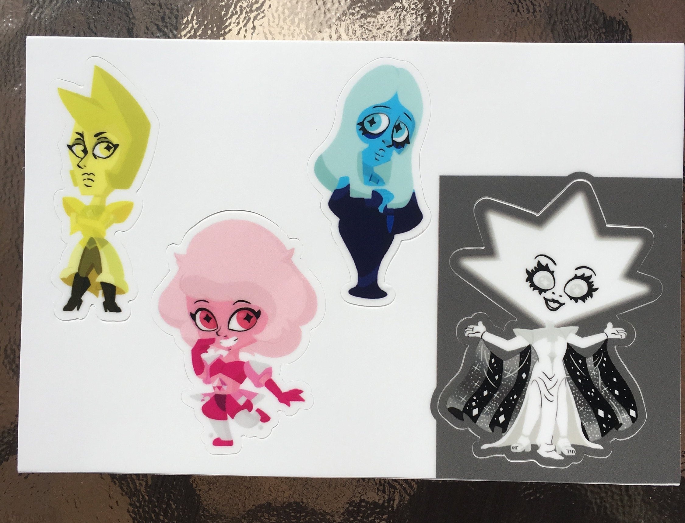 Steven Universe Vinyl Stickers the Diamonds - Etsy