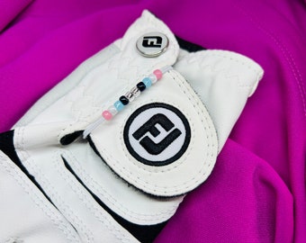 KEEP TRACK Golf Glove Stroke Bead Counter - Keep track of strokes easily