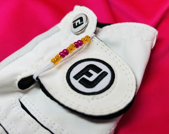 KEEP TRACK Golf Glove Stroke Counter - Keep Track of Strokes Easily - New Color this Spring!