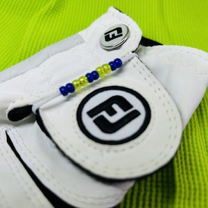 KEEP TRACK Golf Glove Stroke Counter - Keep Track of Strokes Easily - New Color this Spring- Navy & Green