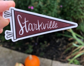 STICKER - Starkville, Mississippi Pennant