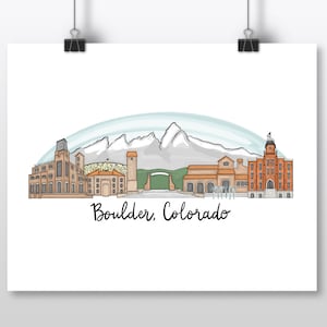 PRINT - Boulder, Colorado