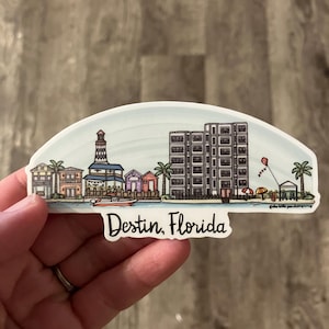 VINYL STICKER - Destin, Florida