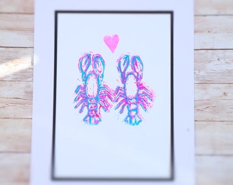 You're my lobster print