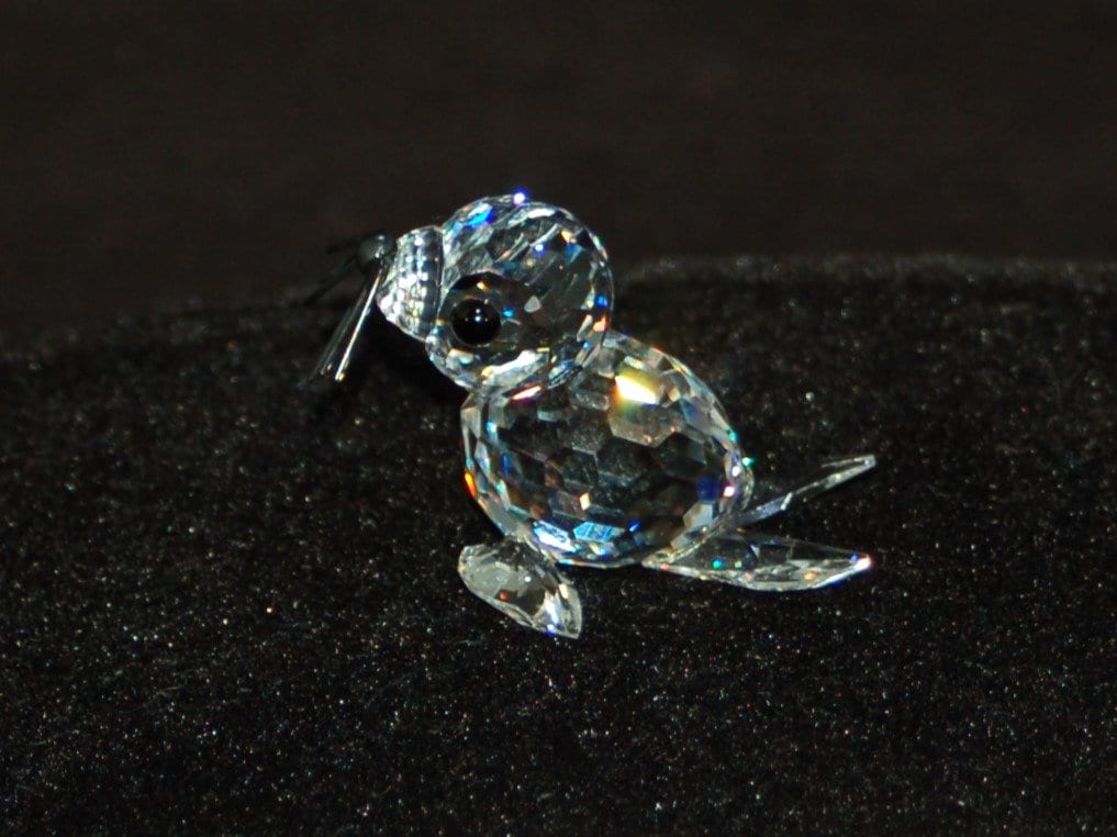 SWAROVSKI SEAL MINI (black Whiskers) - Etsy