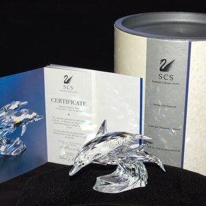 SWAROVSKI 1990 Annual Edition Dolphins – “LEAD ME”