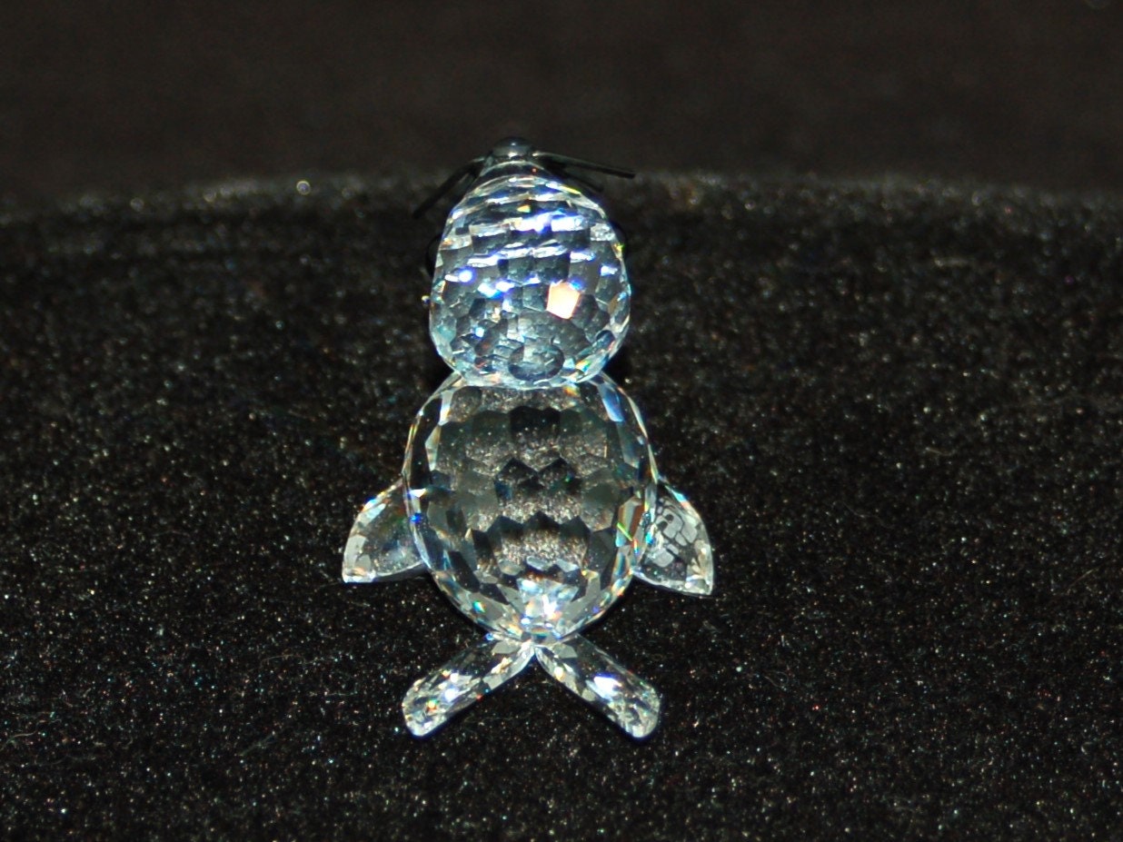 SWAROVSKI SEAL MINI (black Whiskers) - Etsy