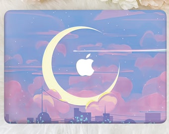 Colorful Clouds Macbok Air 13 2023 Case M2 Case Skyline Macbook Pro 13 14 15 16 Case Macbook M2 Case Moon Pro 13 Pro 14 Pro 16 M2 YZ5547