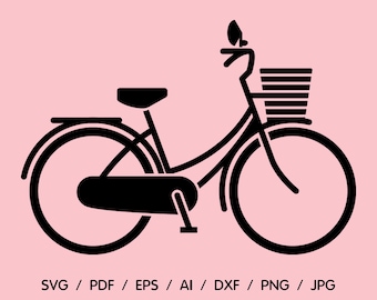 Bicycle Svg Bike Svg Bicycle Silhouette Svg Cycling Svg Sport Svgs Bike Svg Bicycle Clipart Bicycle Cut Files Bicycle For Cameo Svg YZ5286