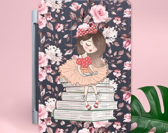 Style Girl iPad Smart Cover iPad Pro 9.7 Case 2018 iPad Air 3 Case iPad Pro 10.5 Smart Cover iPad 5 Smart Cover Flower iPad Pro 12.9 YZ5182