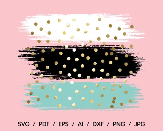 Paint Brush Stroke Svg Bundle Paint Stroke Svg Brush Stroke Etsy
