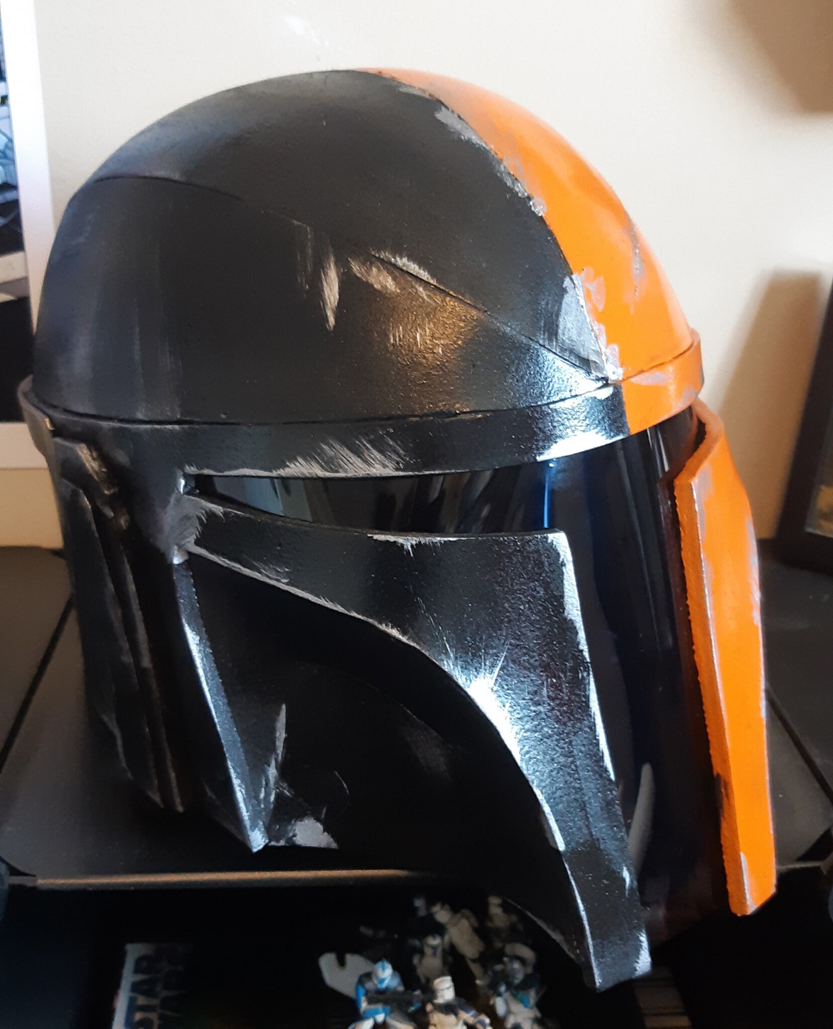 EVA Foam Deathstroke Mandalorian Helmet Etsy