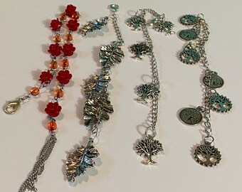 Floral-Leaf Hair Jewelry-Bracelets
