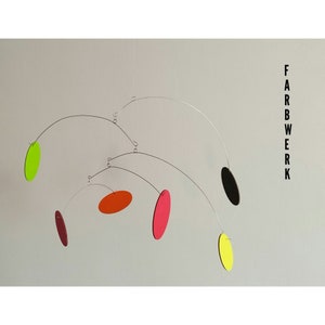 Mobile art made of wood Farbwerk No 76 Art + Deko 50 x 40 cm
