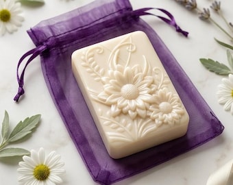 Lavender Milk Soap Bar | Handmade with Camel Milk | Natural Gift Soap | Moisturizing Bar for Sensitive Skin