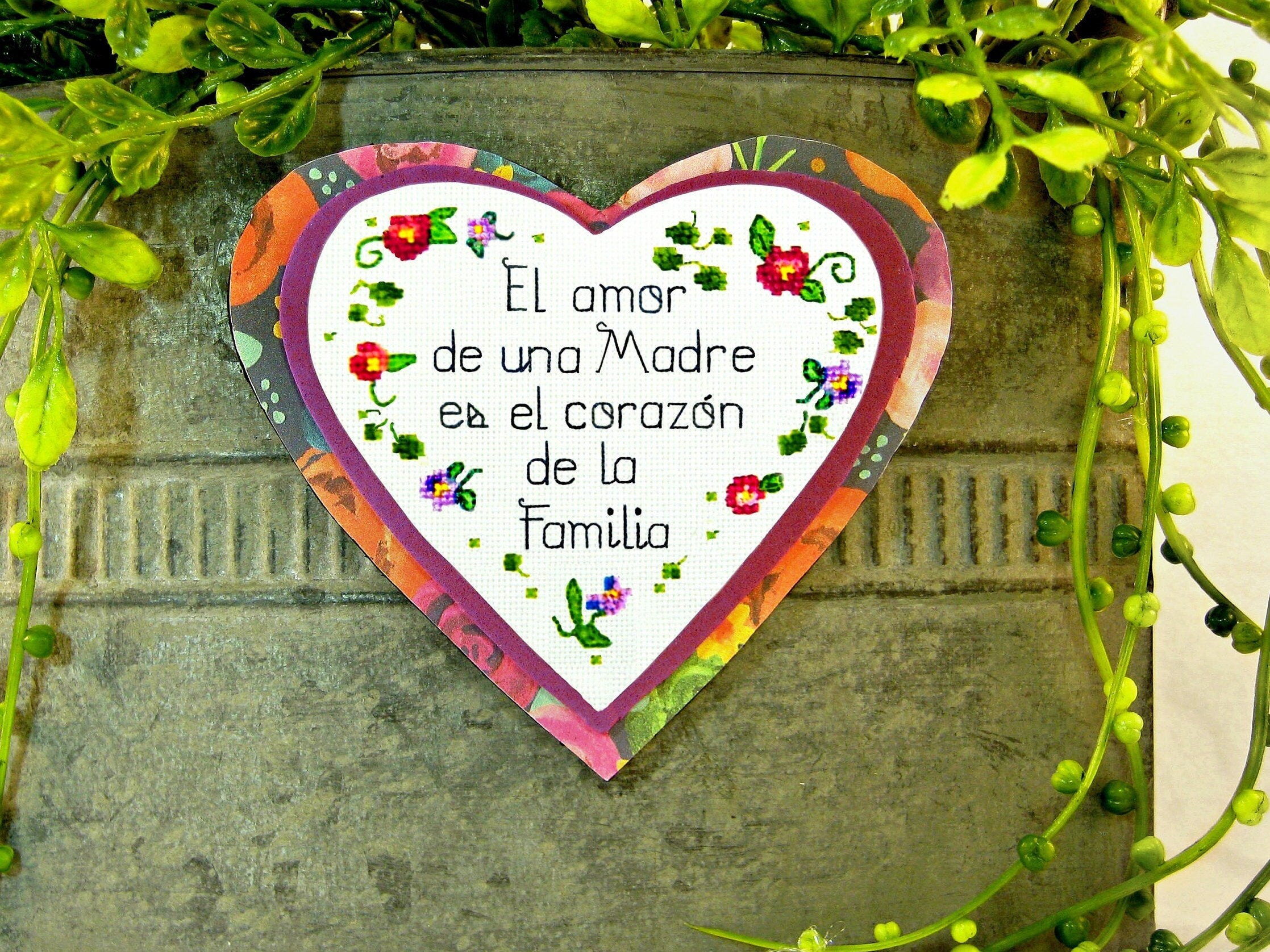 Spanish Gift For Mom Heart Magnet Quotes In Spanish Spanish Etsy Spanish Gift For Mom Heart Magnet Quotes In Spanish Spanish Etsy