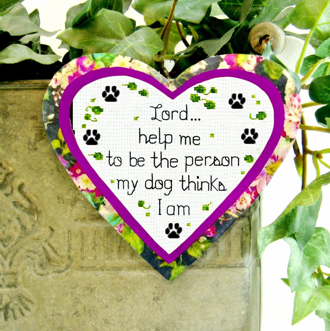 Christian dog lover gift Dog Dog Mom gift New dog Etsy