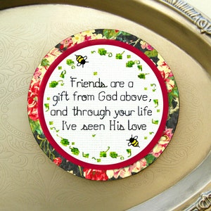 Gifts for women friends, Friendship quote magnet, Cute friend gift, Christian friend gifts, Moving away, Long distance friendship gift