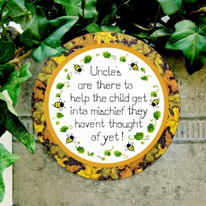 Uncle gift, quote magnet, Uncle to be, Uncle gifts from nephew, Uncle gifts from niece, Favorite Uncle, Uncle birthday gift